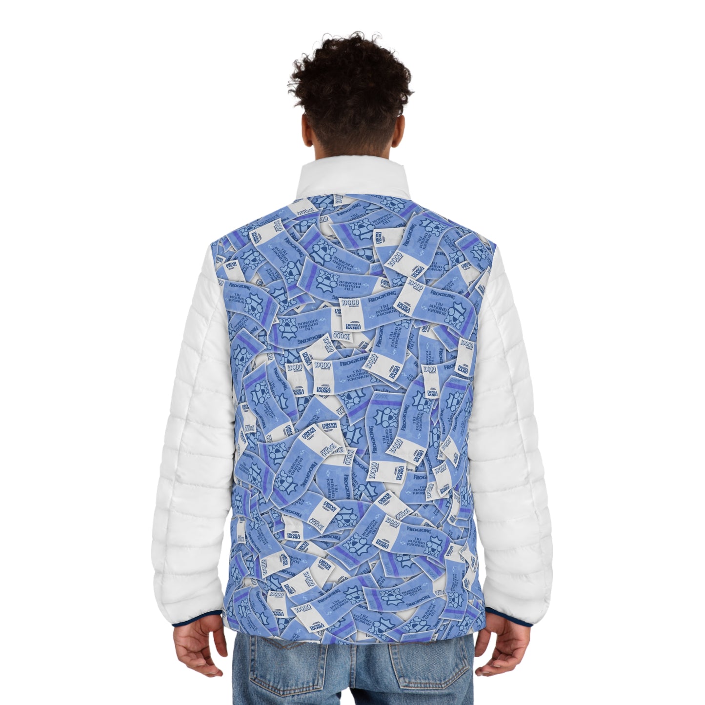 TÍU ÞÚSUND KRÓNU SEÐLAR, Puffer Jacket, MEN'S.